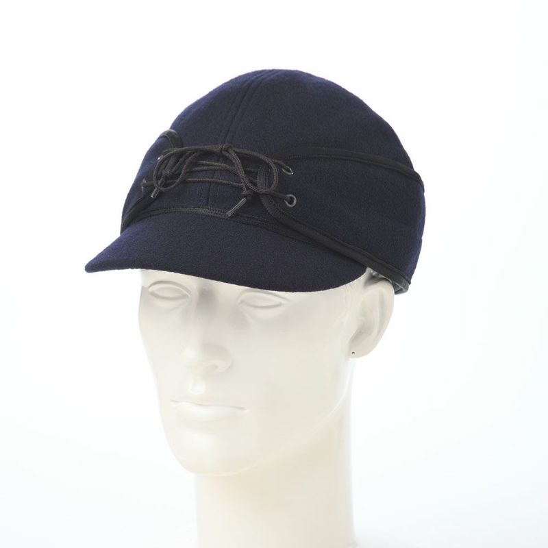 クラウンキャップのレイルロードキャップ Classic Railroad Cap（クラシック レールロードキャップ） ネイビー