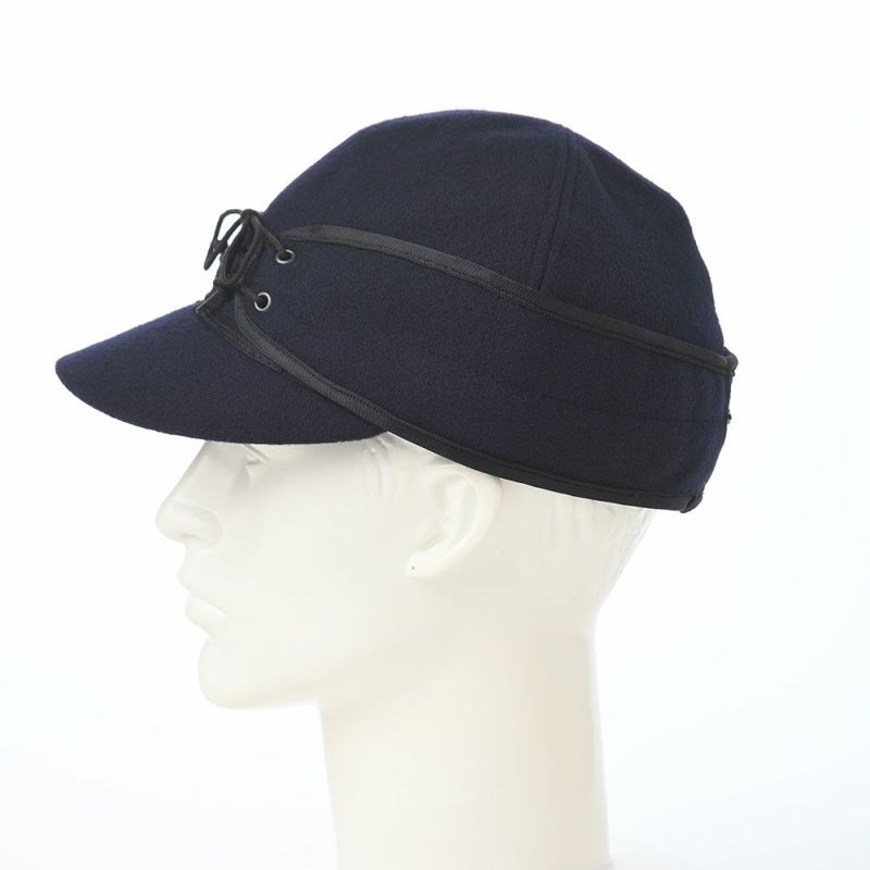 クラウンキャップのレイルロードキャップ Classic Railroad Cap（クラシック レールロードキャップ） ネイビー