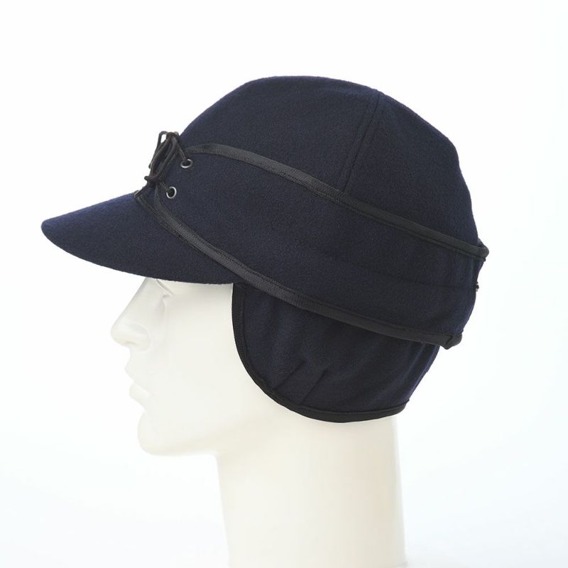 クラウンキャップのレイルロードキャップ Classic Railroad Cap（クラシック レールロードキャップ） ネイビー