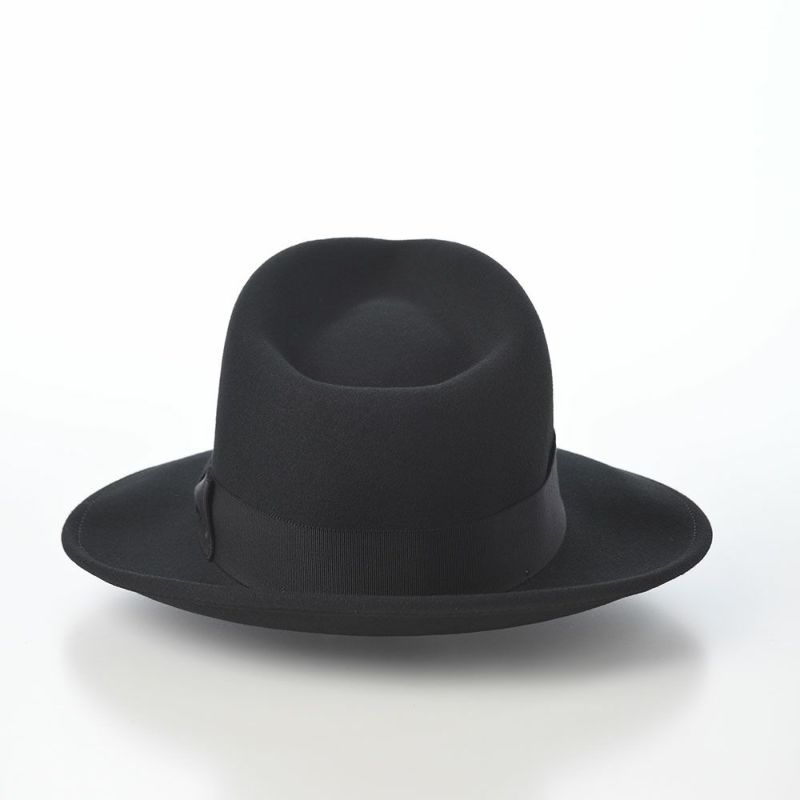 ベイリーのフェルトハット LITEFELT FEDORA（ライトフェルト フェドラ） ブラック