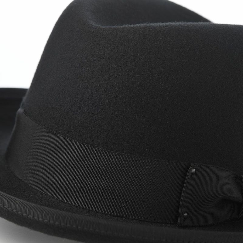 ベイリー フェルトハット HOMBURG（ホンブルグ） ブラック