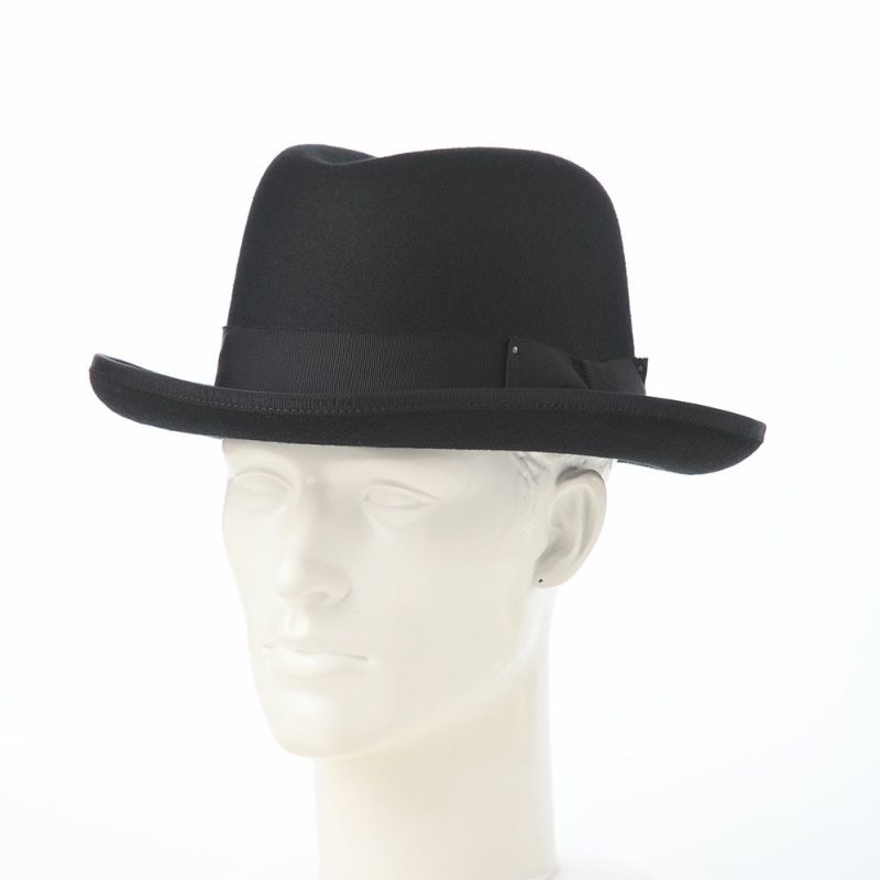 ベイリーのフェルトハット HOMBURG（ホンブルグ） ブラック