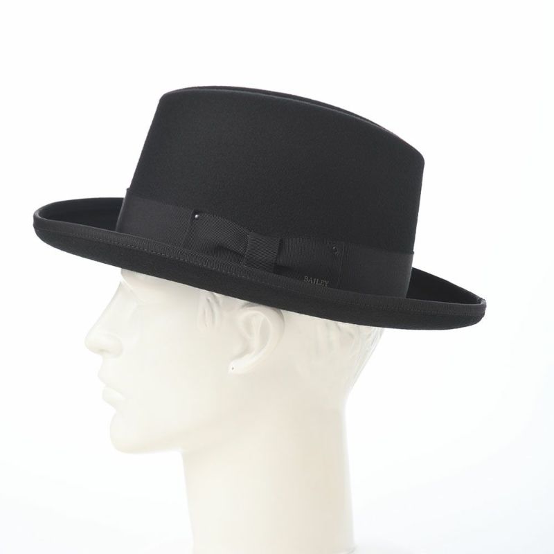 ベイリーのフェルトハット HOMBURG（ホンブルグ） ブラック