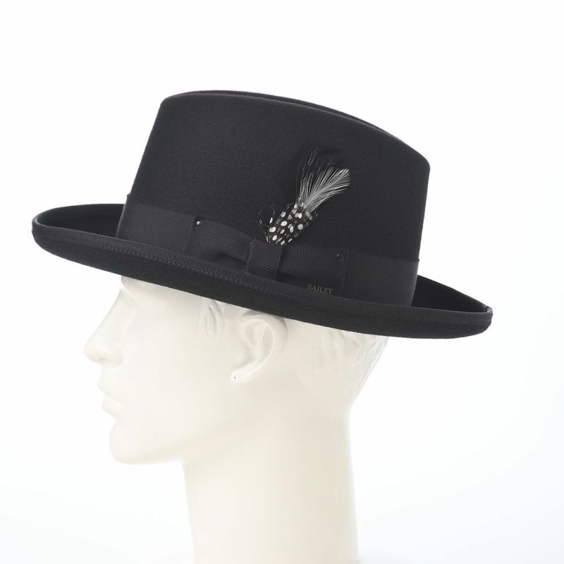 ベイリーのフェルトハット HOMBURG（ホンブルグ） ブラック