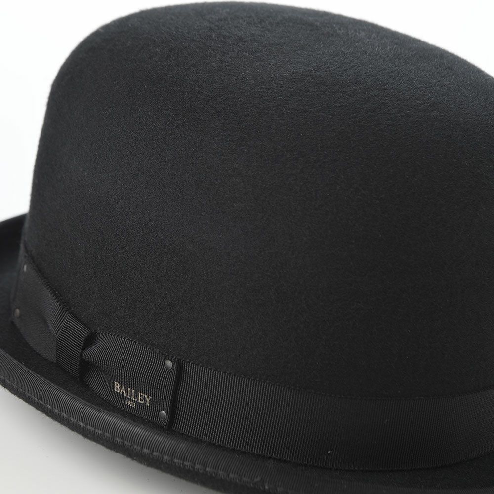 ベイリー フェルトハット BOWLER HARKER（ボーラーハーカー） ブラック