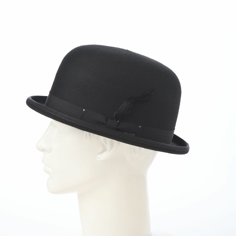 ベイリー フェルトハット BOWLER HARKER（ボーラーハーカー） ブラック