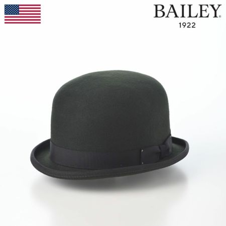 ベイリーのフェルトハット BOWLER HARKER（ボーラーハーカー） ディープグリーン