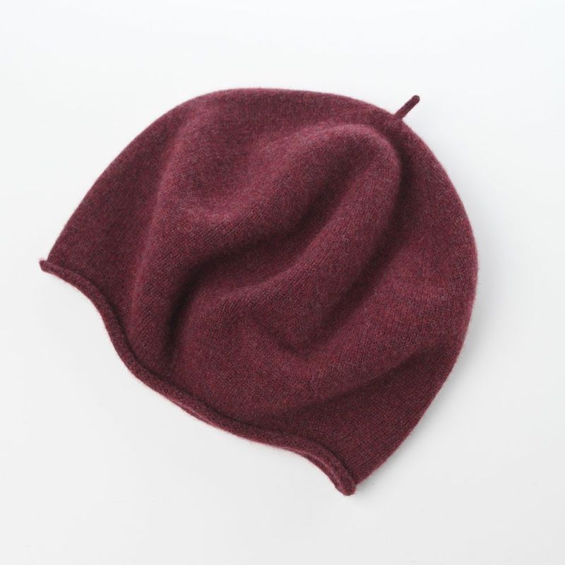 レッターのベレー帽 Iason beret mega（イアソンベレー メガ） ワイン