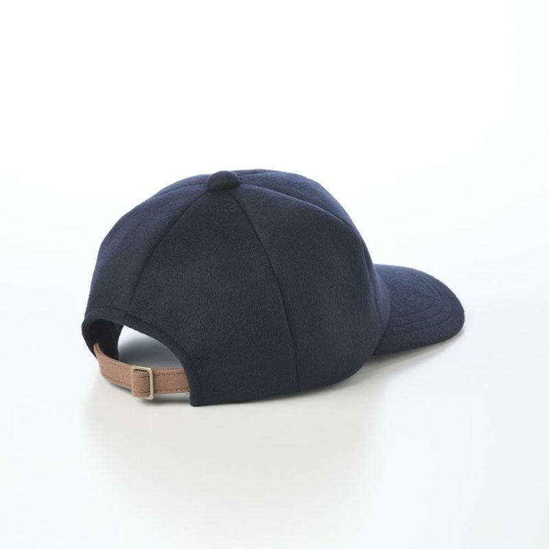 レッターのキャップ Pure Cashmere Cap（ピュアカシミヤキャップ） ネイビー