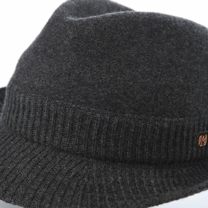 レッターのソフトハット Cashmere Thermo Hat（カシミヤサーモハット） チャコール