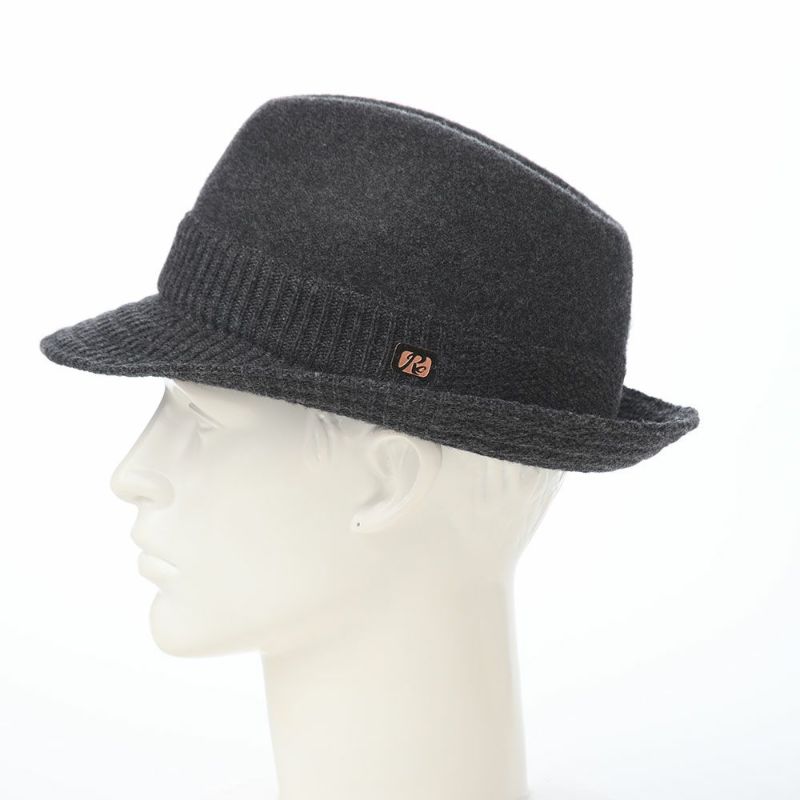 レッターのソフトハット Cashmere Thermo Hat（カシミヤサーモハット） チャコール