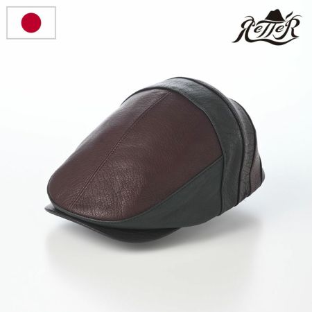 ステットソン キャスケット LEATHER CASQUETTE（レザー