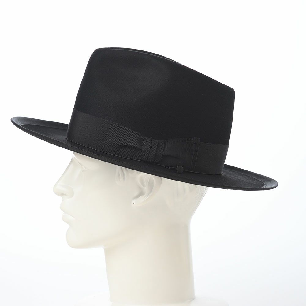 ステットソンのフェルトハット VINTAGE WHIPPET BEAVER JP（ビンテージウィペット ビーバー JP） SE795 ブラック