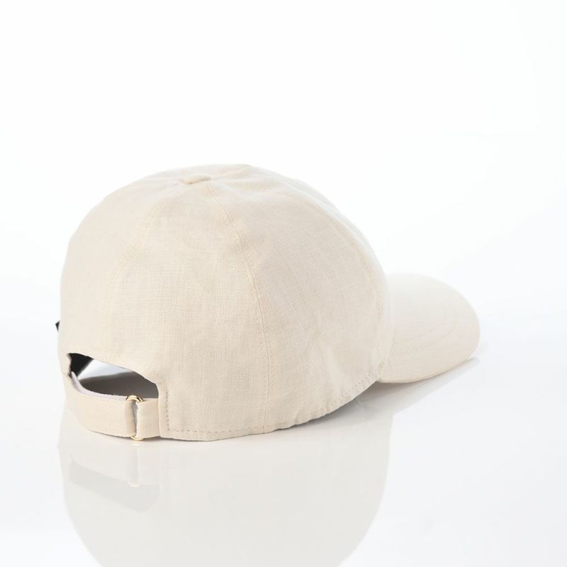 ボルサリーノのキャップ Baseball Cap Hiker Linen（ベイスボールキャップ ハイカーリネン） B95174 ナチュラル