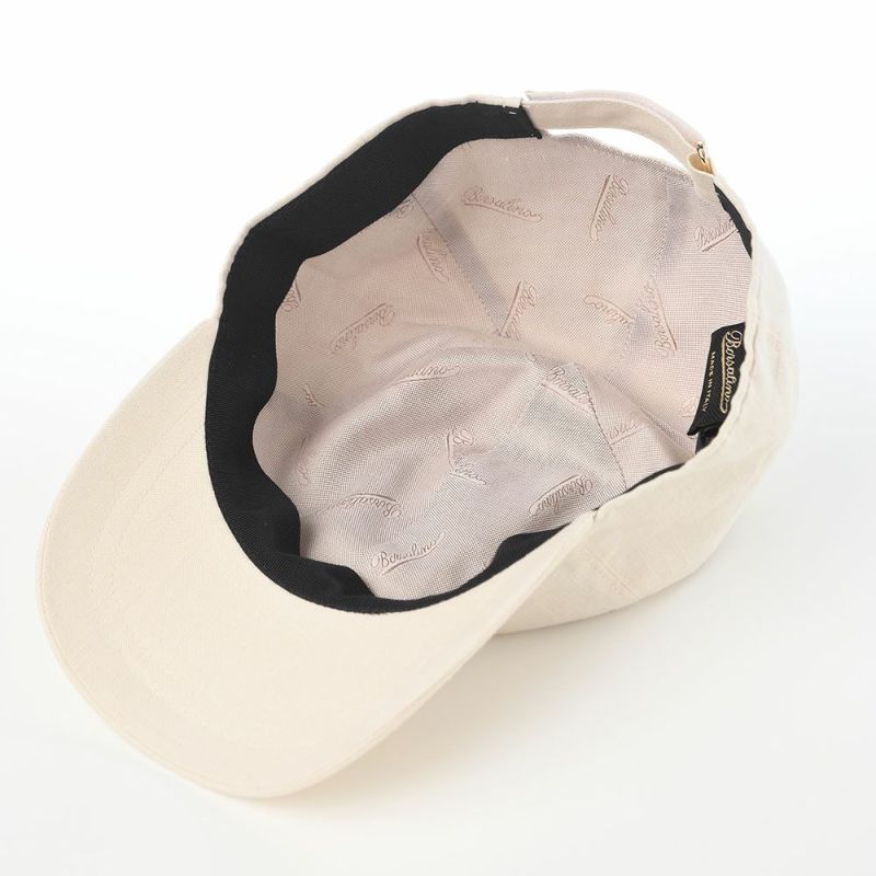 ボルサリーノのキャップ Baseball Cap Hiker Linen（ベイスボールキャップ ハイカーリネン） B95174 ナチュラル