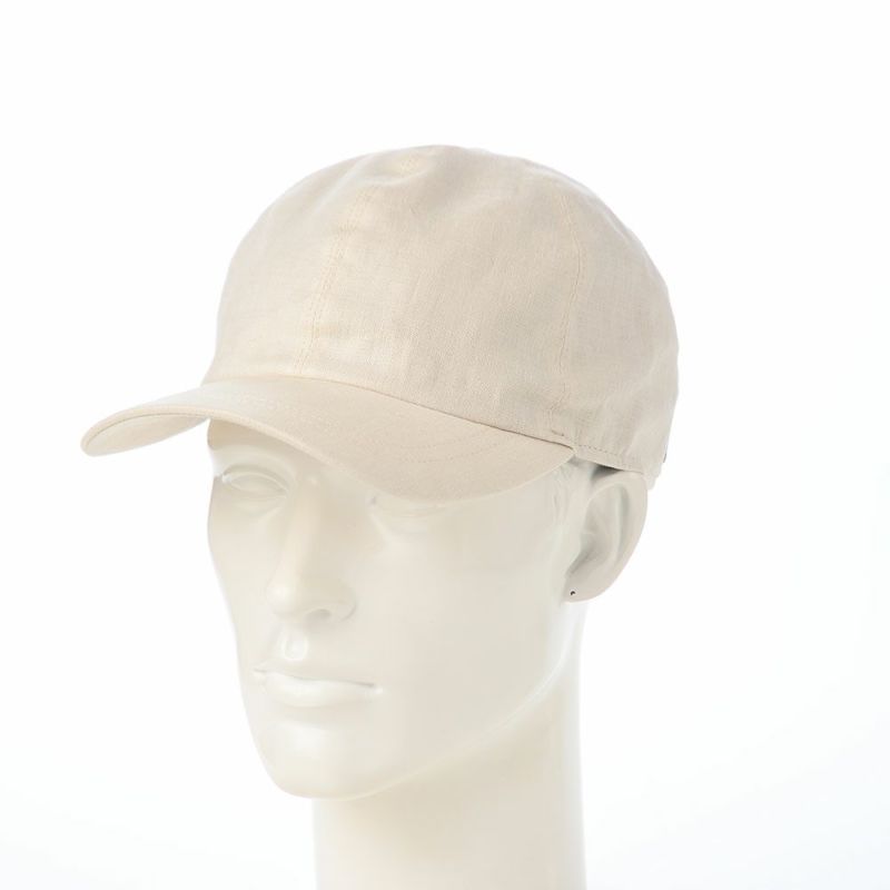 ボルサリーノのキャップ Baseball Cap Hiker Linen（ベイスボールキャップ ハイカーリネン） B95174 ナチュラル