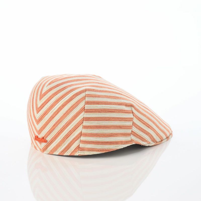 ボルサリーノのハンチング Hunting Parigi Stripe（ハンチング パリギ ストライプ） B12182 オレンジ