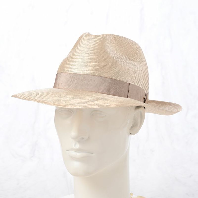 ボルサリーノのパラシゾールハット Parasisol tesa larga（パラシゾール テサ ラーガ） 141255 ベージュ