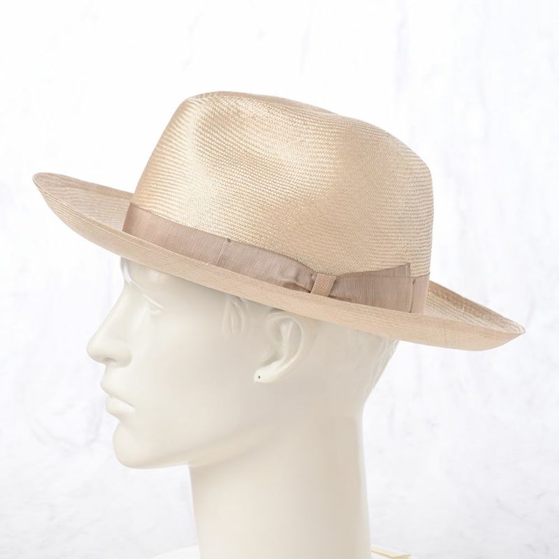 ボルサリーノのパラシゾールハット Parasisol tesa larga（パラシゾール テサ ラーガ） 141255 ベージュ