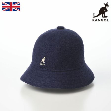 カンゴールのバケットハット BERMUDA CASUAL（バミューダ カジュアル） ネイビー