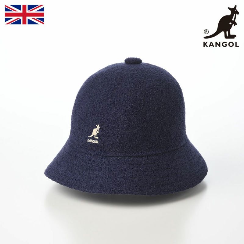 カンゴールのバケットハット BERMUDA CASUAL（バミューダ カジュアル） ネイビー