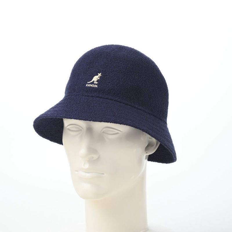 カンゴールのバケットハット BERMUDA CASUAL（バミューダ カジュアル） ネイビー