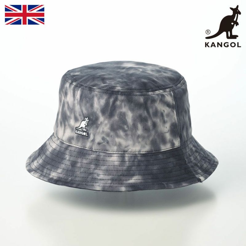 カンゴールのバケットハット TIE DYE BUCKET（タイダイ バケット） スモーク