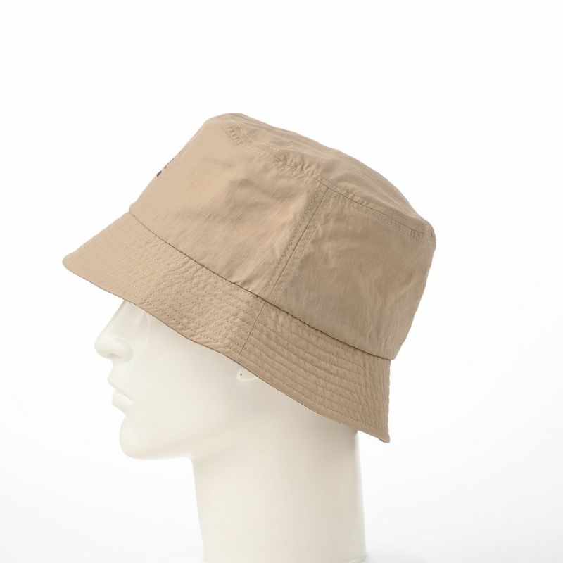 カンゴールのバケットハット SMU NYLON BUCKET HAT（ナイロン バケットハット） ベージュ