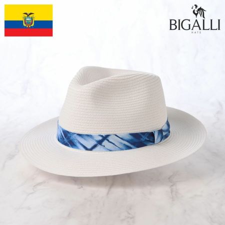 ビガリのブレードハット AGUA BRAID（アグア ブレード） ホワイト