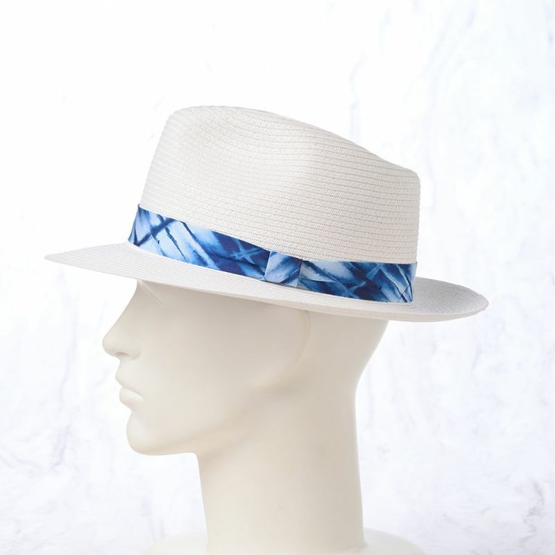 ビガリのブレードハット AGUA BRAID（アグア ブレード） ホワイト