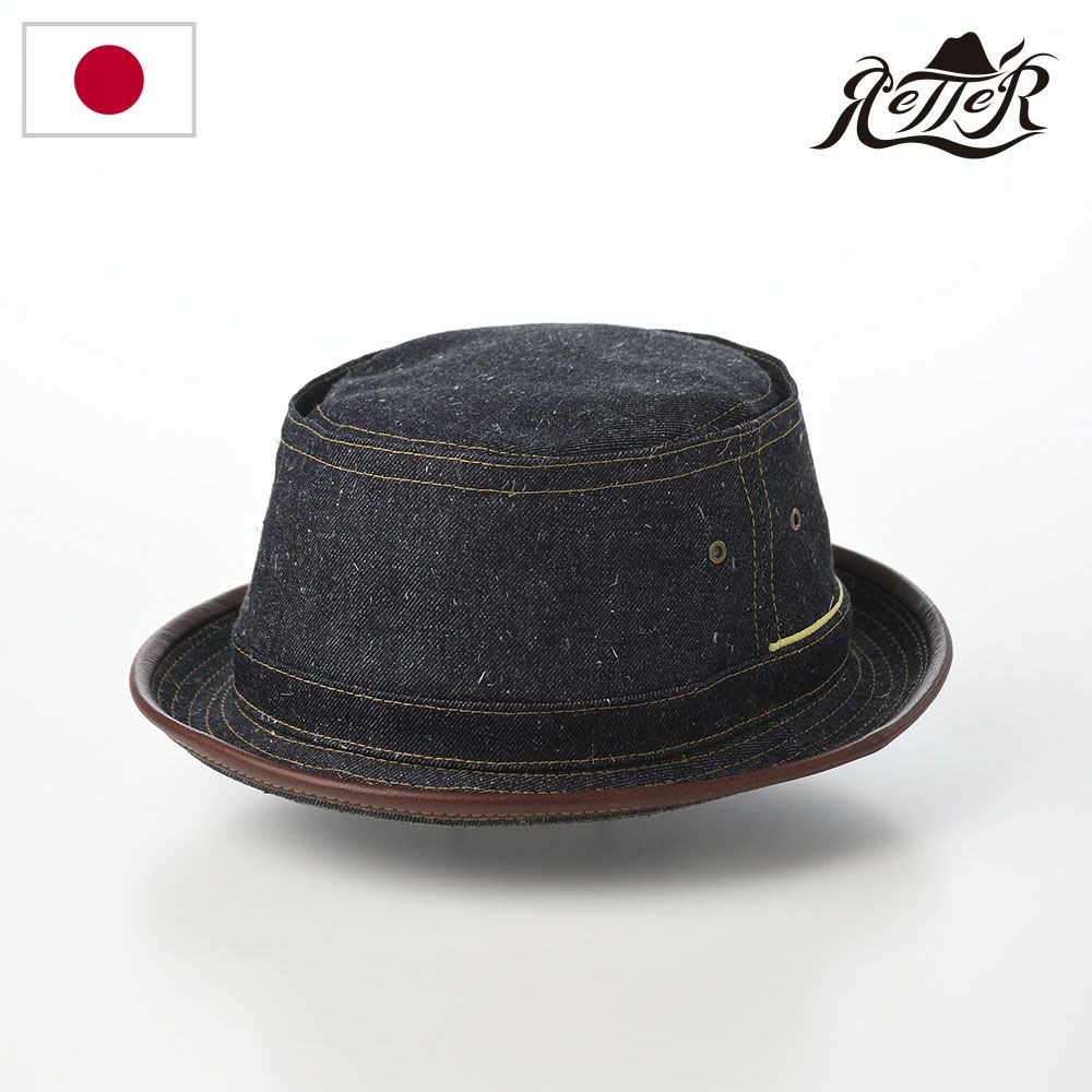 BRUNEL&Co. HATMAKERS ポークパイハット 土臭く