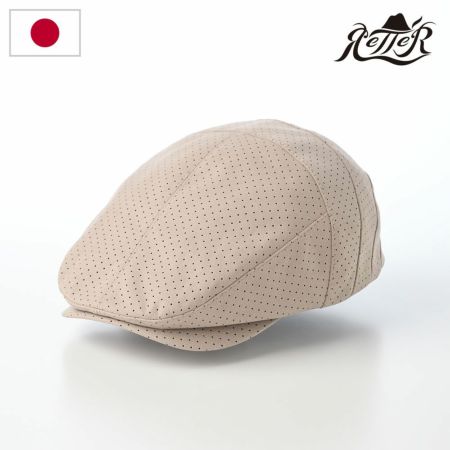 レッターのハンチング Microsuede Hunting（マイクロスエードハンチング） ベージュ