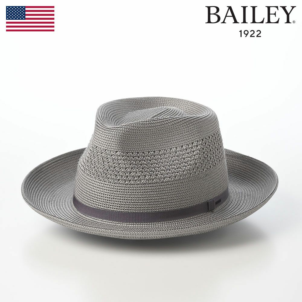 ベイリーのブレードハット GRATZ BRAID HAT（グラッツ ブレードハット） グレー