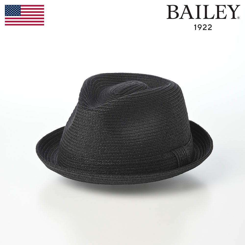 ベイリーのブレードハット BILLY BRAID HAT（ビリー ブレードハット） ブラック