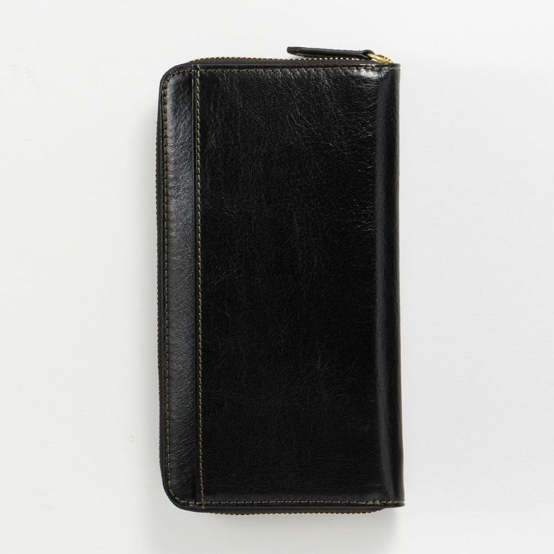 ミラグロの長財布 イタリアンレザー ギャルソン ウォレット CA-S-644 ブラック