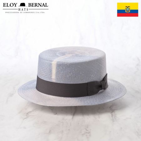 エロイベルナールのパナマハット TIE DYE KANKAN　（タイダイ カンカン） ライラック