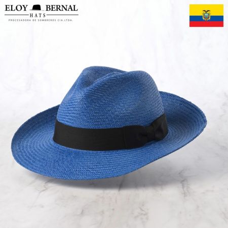 エロイベルナールのパナマハット TIGRE（ティグレ） ブルー