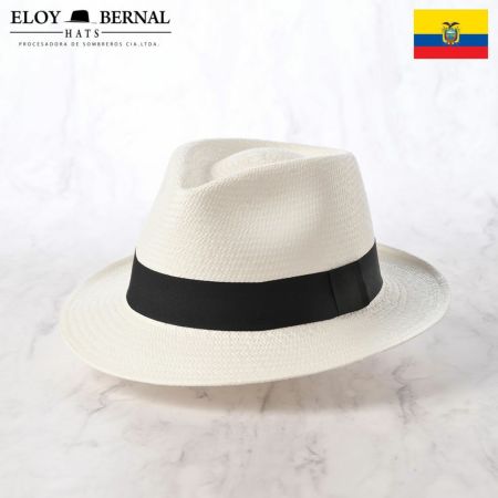 エロイベルナールのパナマハット Teardrop Panama Hat（ティアドロップ パナマハット） ホワイト