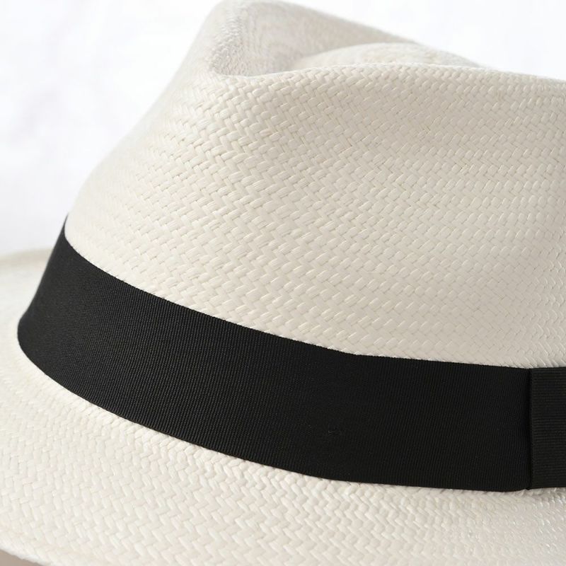 エロイベルナールのパナマハット Teardrop Panama Hat（ティアドロップ パナマハット） ホワイト
