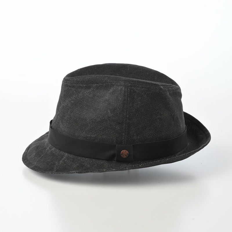 モーノのソフトハット Carna ｍanish（カルーナマニッシュ） ブラック