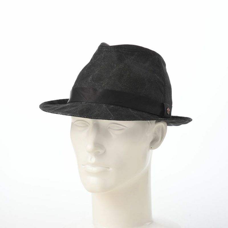 モーノのソフトハット Carna ｍanish（カルーナマニッシュ） ブラック