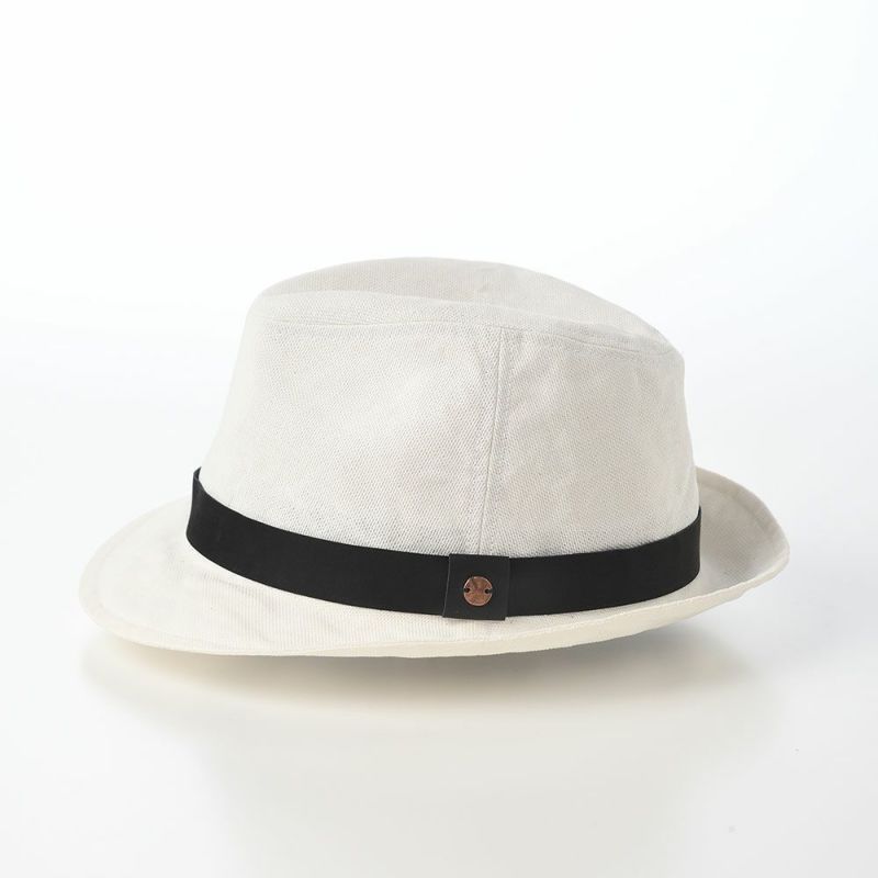 モーノのソフトハット Carna ｍanish（カルーナマニッシュ） ホワイト