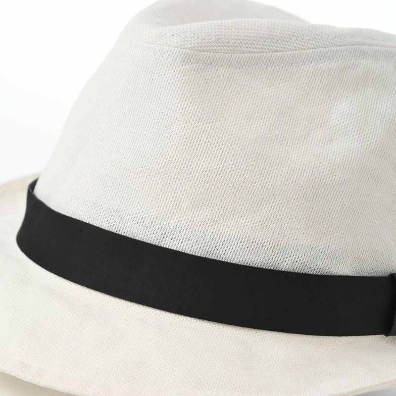 モーノのソフトハット Carna ｍanish（カルーナマニッシュ） ホワイト