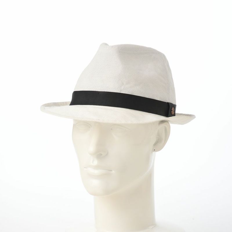 モーノのソフトハット Carna ｍanish（カルーナマニッシュ） ホワイト