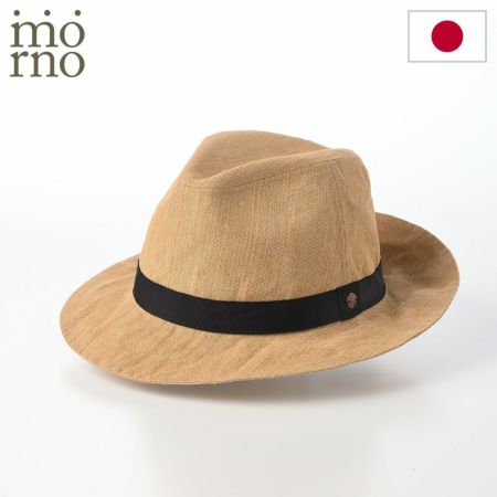 モーノのソフトハット Long brim carna ｍanish（ロングブリムカルーナマニッシュ） ベージュ