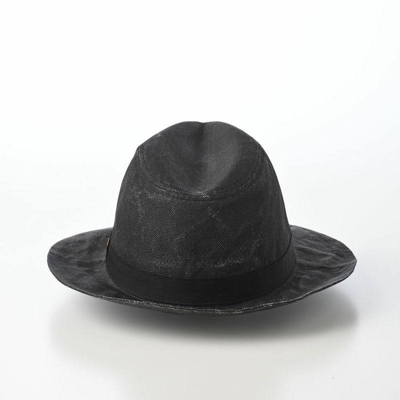 モーノのソフトハット Long brim carna ｍanish（ロングブリムカルーナマニッシュ） ブラック