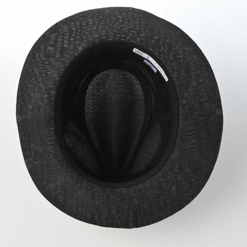 モーノのソフトハット Long brim carna ｍanish（ロングブリムカルーナマニッシュ） ブラック