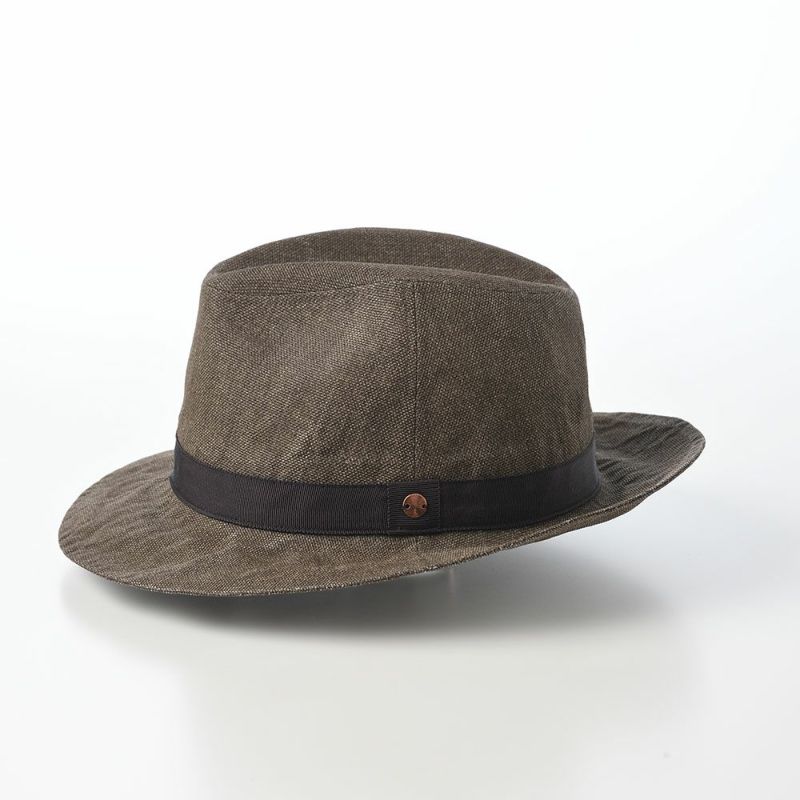 モーノのソフトハット Long brim carna ｍanish（ロングブリムカルーナマニッシュ） ブラウン