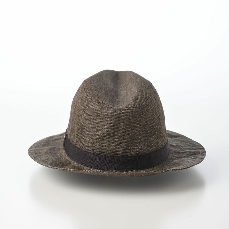 モーノのソフトハット Long brim carna ｍanish（ロングブリムカルーナマニッシュ） ブラウン