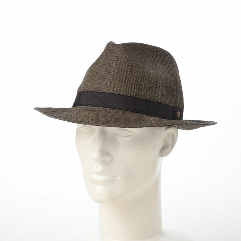 モーノのソフトハット Long brim carna ｍanish（ロングブリムカルーナマニッシュ） ブラウン